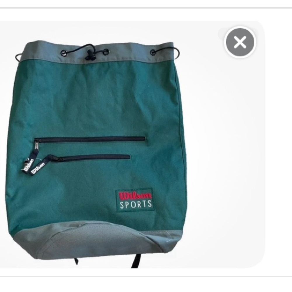 Wilson Sports Green and Gray Bag